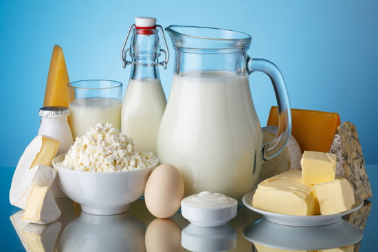 Các sản phẩm từ sữa luôn giàu chất tăng đạm nghĩa là tăng cơ nhanh chóng