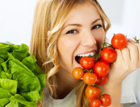 Sử dụng cà chua bi để giảm béo tốt hơn