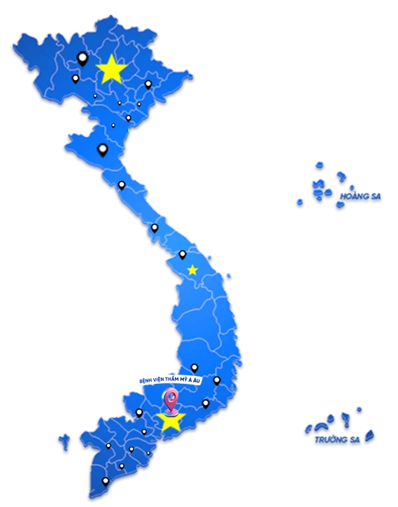Bản đồ Việt Nam - Á Âu