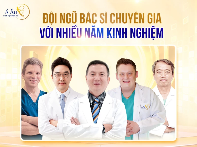 Đội ngũ bác sĩ chuyên môn cao tại Bệnh viện Á Âu