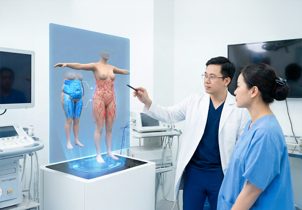 Cơ chế hoạt động Hút mỡ Argon 360 tại Bệnh viện Á Âu